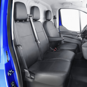 ACTIVline* Sedežna prevleka dvojni sedež, črna